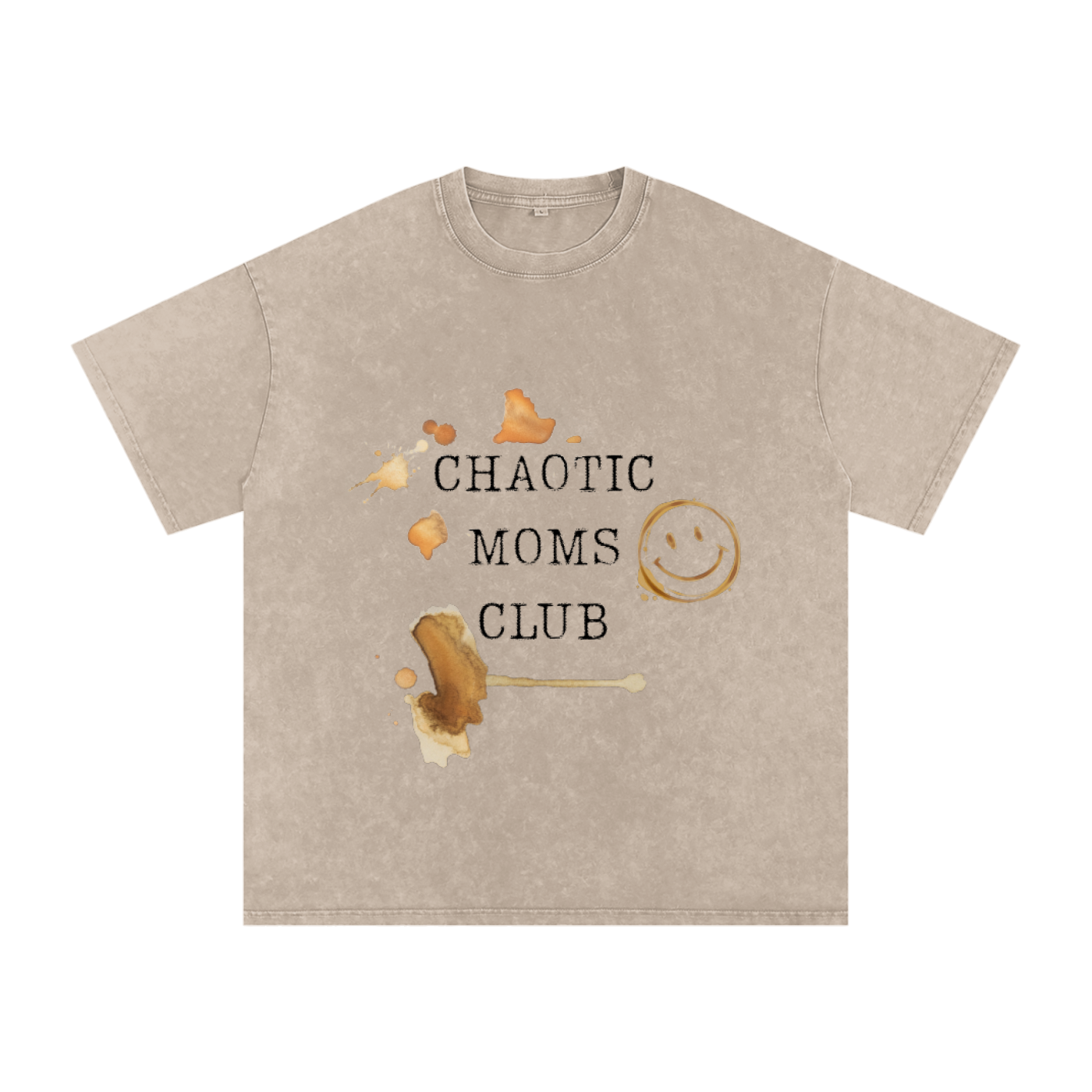 Chaotic Moms Club Oversized Tee