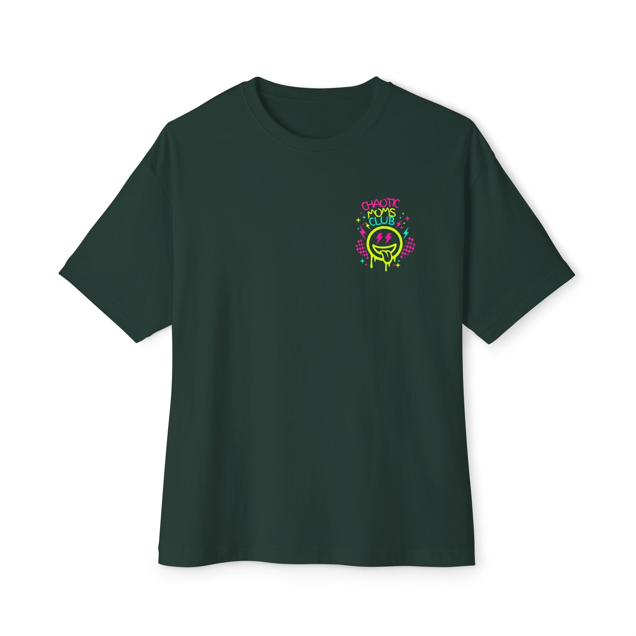 Chaos but Make It Cute Tee — Oversized Graphic Boxy T-Shirt