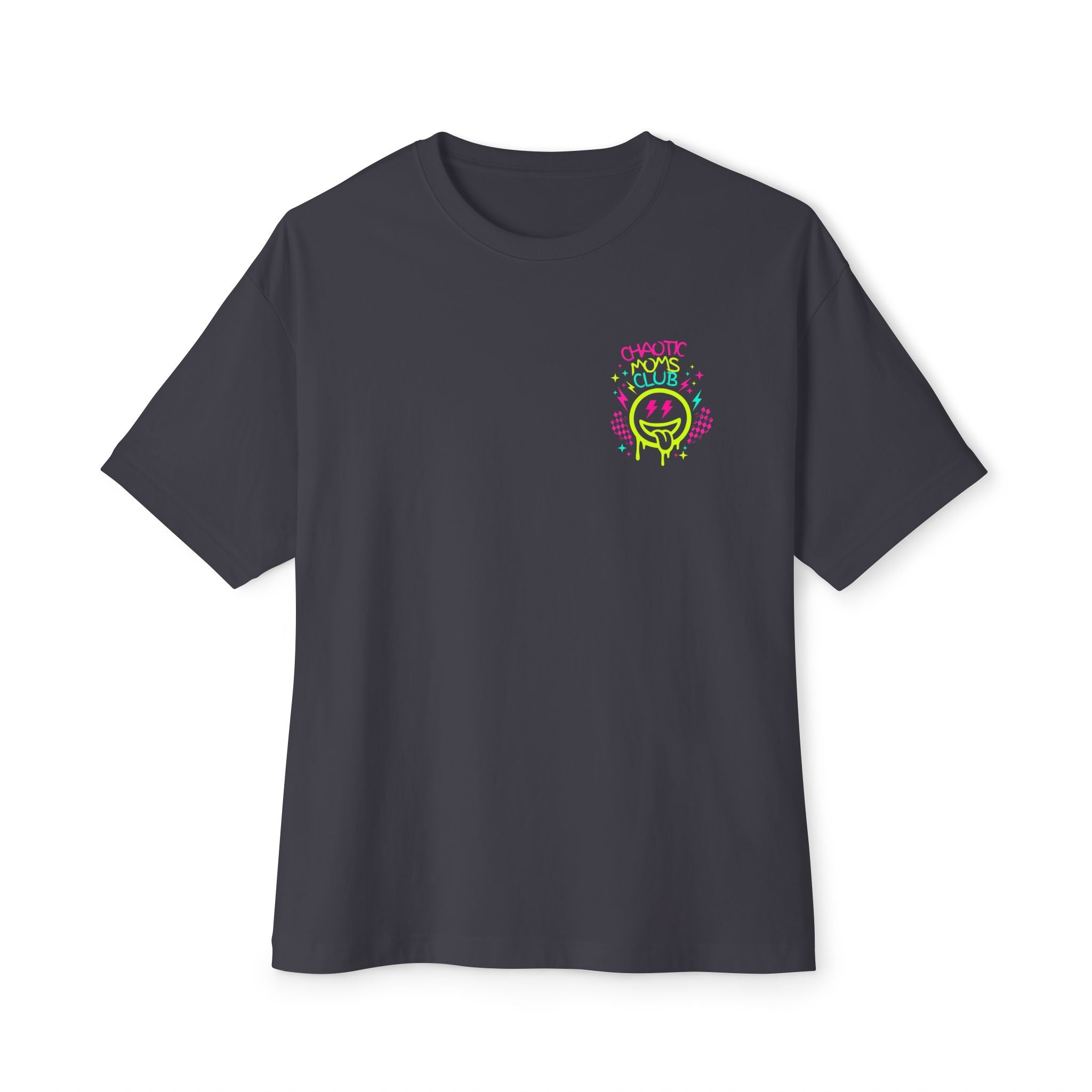 Chaos but Make It Cute Tee — Oversized Graphic Boxy T-Shirt